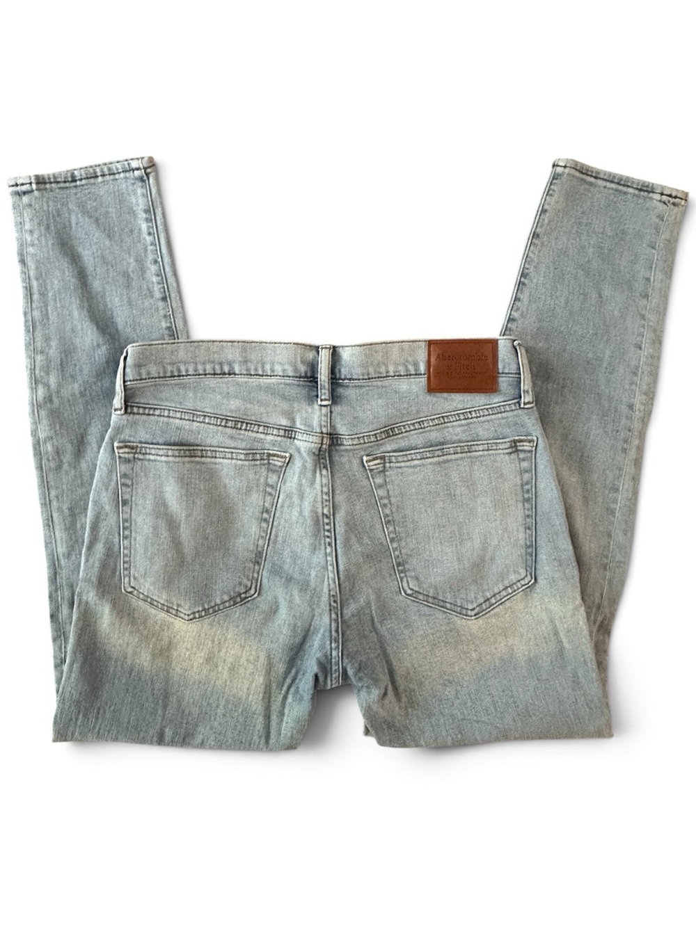 Abercrombie & Fitch Super Skinny Stretch Jeans 32x30 Light Wash